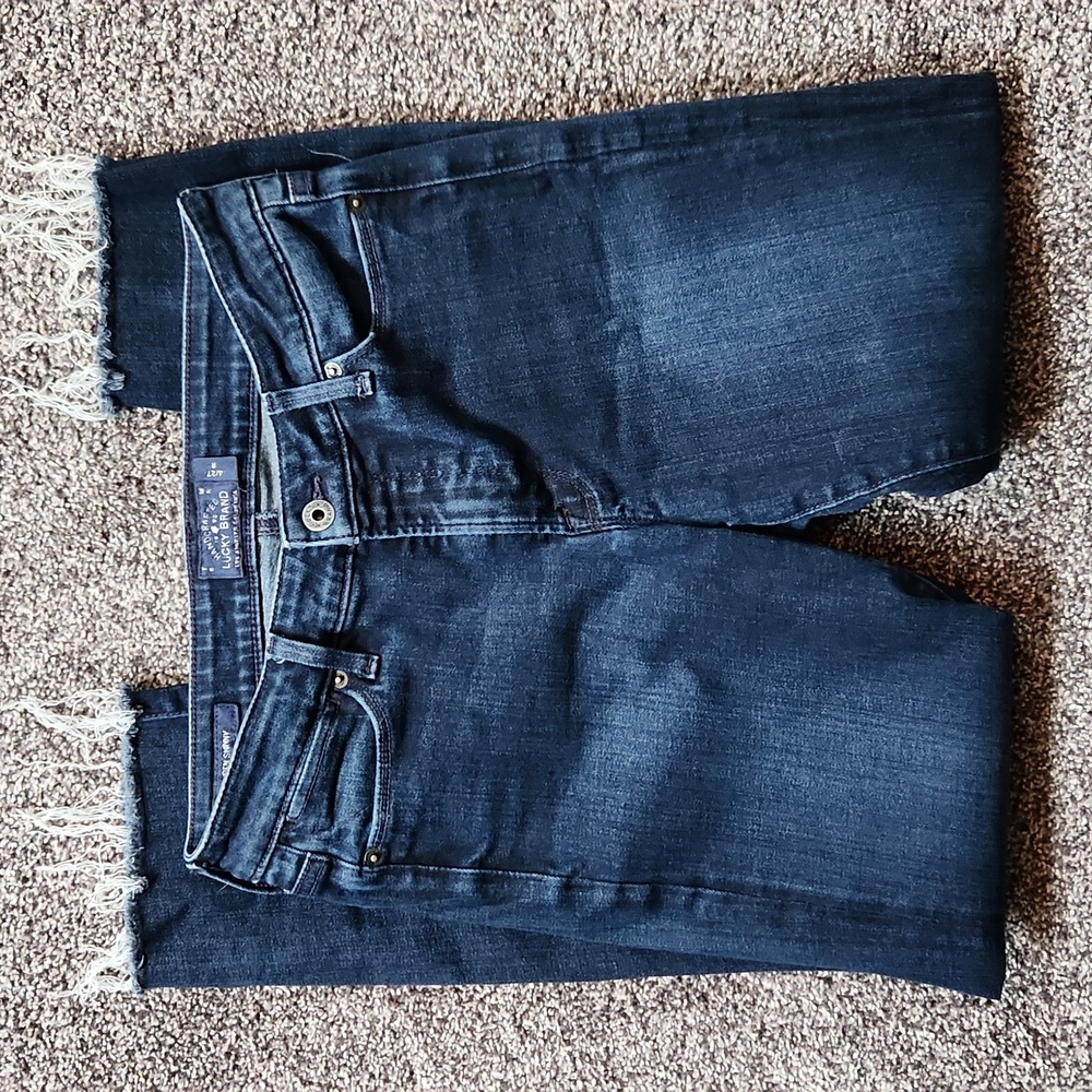 Lucky Brand Dark Wash Hayden Skinny Jeans